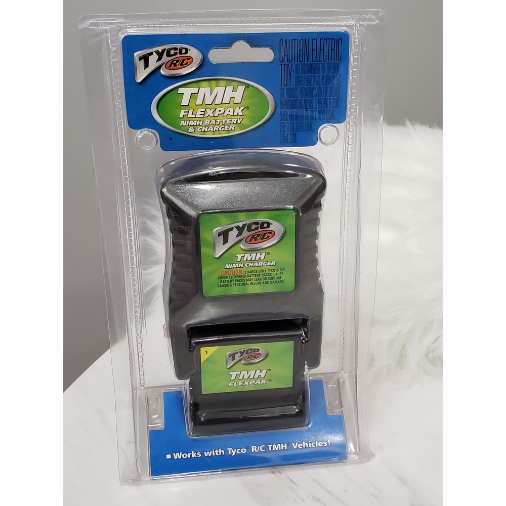 NEW NIP TYCO R/C TMH Flexpak NiMH Battery Charger 33005 Mattel Genuine OEM
